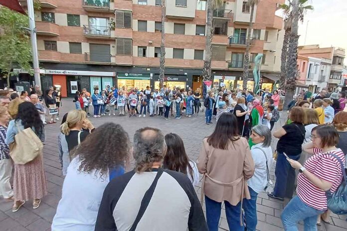 Manifestació a Gavà a favor de Palestina