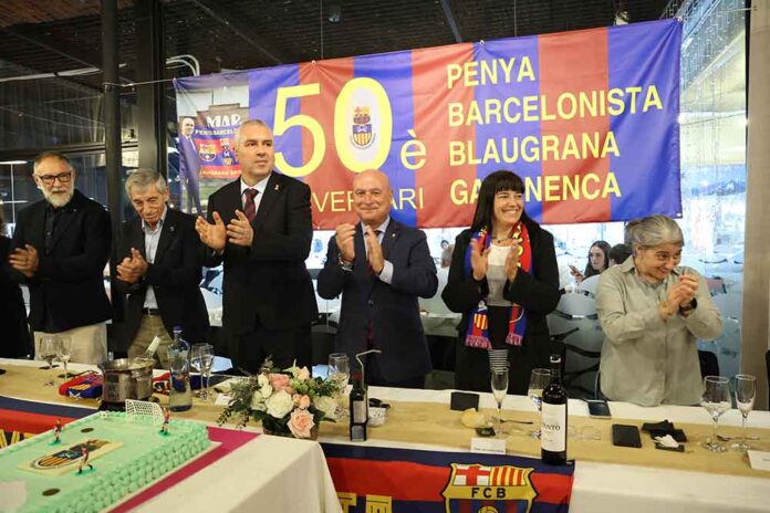BARCELONA-181125 La Penya Barcelonista Blaugrana Gavanenca celebra 50 anys