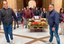 La pagesia de Gavà torna a l’Abadia de Montserrat La pagesia de Gavà torna a Montserrat