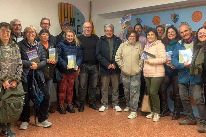 Josep Gordi visita Gavà convidat per Fita i Petjada