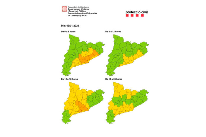 Activada l’alerta per fort vent