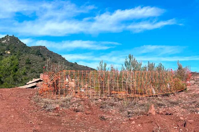 Nou dipòsit d’aigua per combatre els incendis forestals
