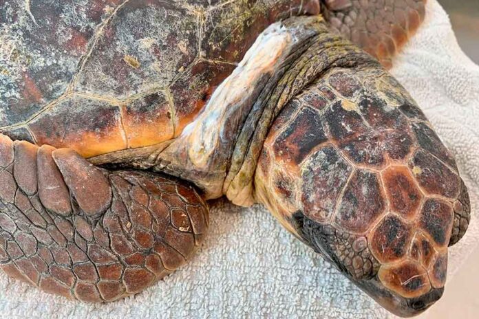 Com es rescata una tortuga marina