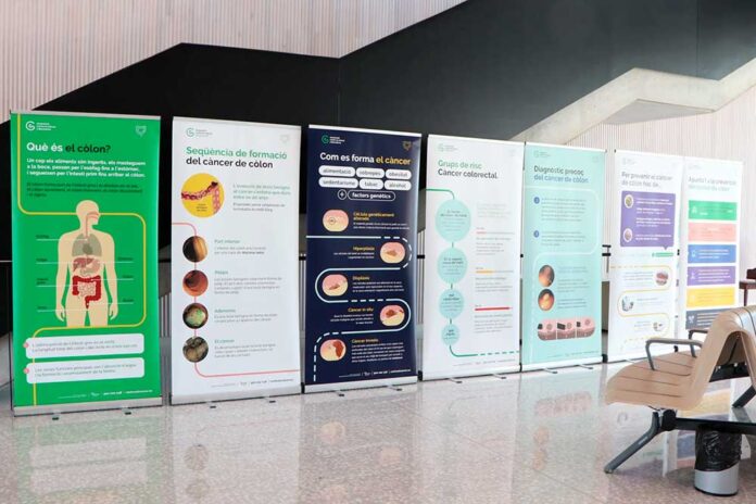 Una exposició consciencia sobre el càncer colorectal