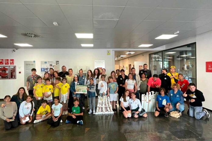 Escoles i entitats exposen paneres a la Fira