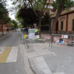 Aquest és el lloc exacte on s’estan fent aquestes primeres millores a la Riera de les Parets