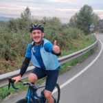 Luca Rossi, en una imatge del primer repte assolit en el seu Club de los Retos l’any 2021: pujar i baixar 10 vegades a Begues