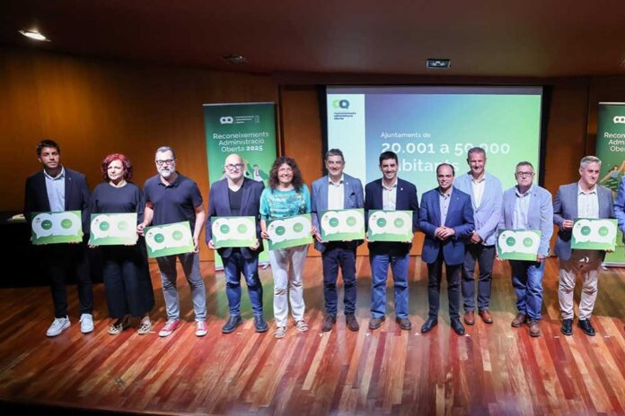 premi-210526 Gavà rep el Reconeixement Administració Oberta 2025