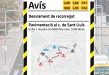 Afectacions al trànsit per treballs previs al pas del Tour de França Afectacions al trànsit per treballs previs al Tour