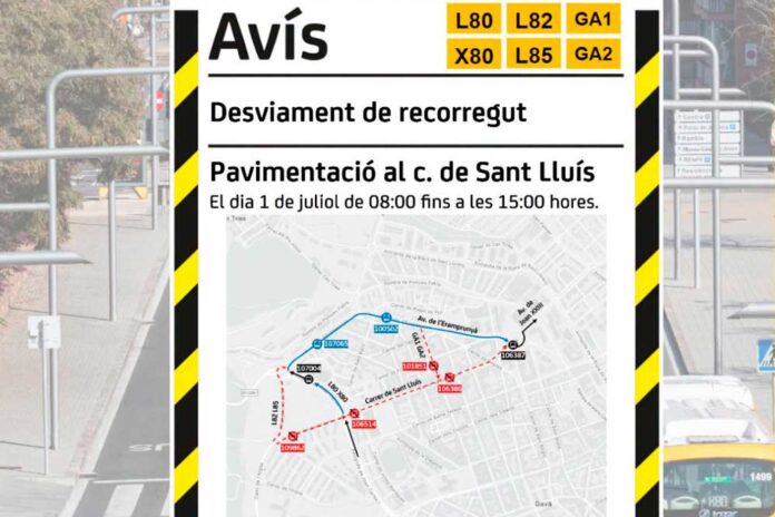 Afectacions al trànsit per treballs previs al Tour
