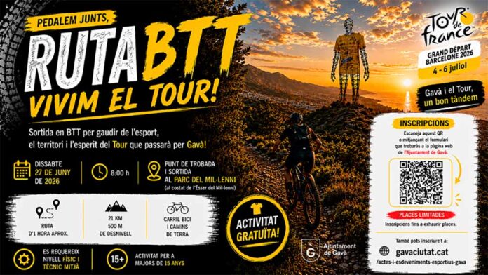 Sortida guiada en BTT per celebrar el pas del Tour