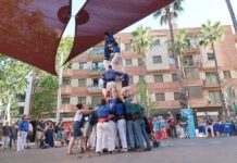 El Castellers de Gavà surten al carrer per Festa Major El Castellers de Gavà surten al carrer per Festa Major