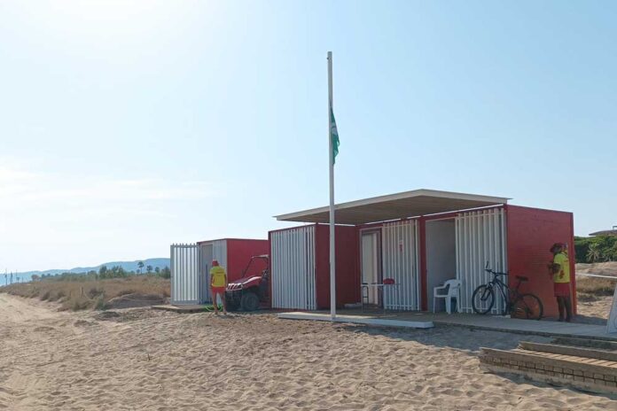 MODUL-SOCOR-1-2026 Nou mòdul central de socors a la platja de Gavà