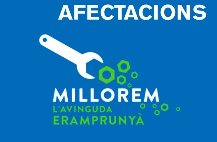 En marxa la fase 3 de les obres de l’avinguda Eramprunyà En marxa la fase 3 de les obres de l’avinguda Eramprunyà