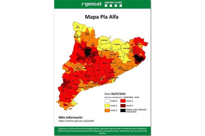 Protecció Civil demana extremar les precaucions