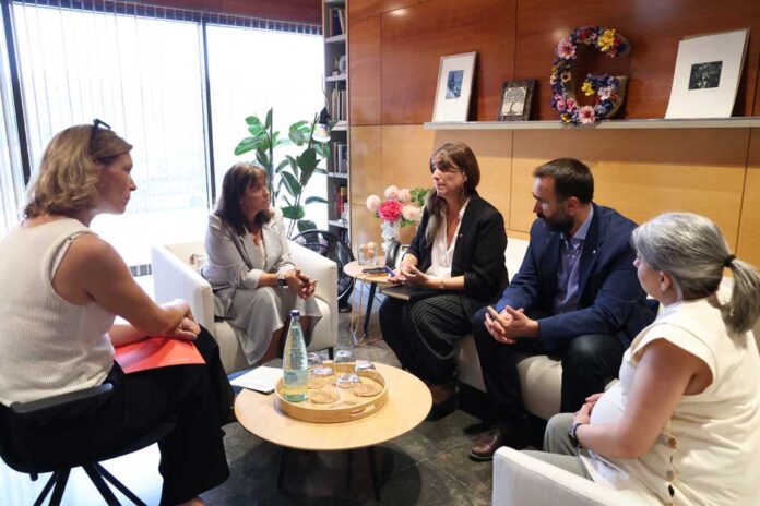 La Consellera de Recerca i Universitats visita Gavà