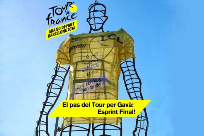 Gavà preparada per rebre el Tour de França