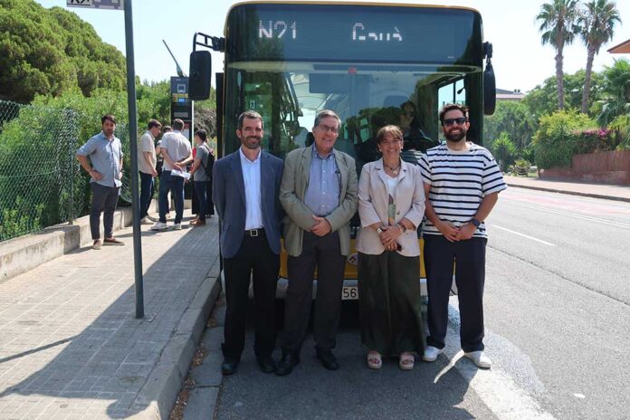 El Nitbus arriba a Gavà Mar