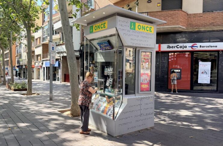 El quiosc de l’ONCE de la Rambla reparteix 35.000 euros del cupó diari l'ONCE
