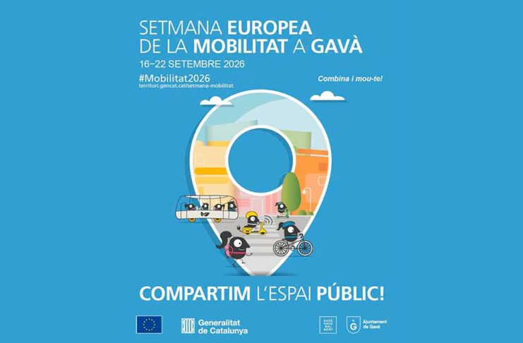 Gavà se suma a la Setmana de la Mobilitat Sostenible Setmana de la Mobilitat Sostenible 2026