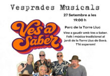 Ves a Saber actuaran el diumenge 27 a les Vesprades Musicals Ves a Saber