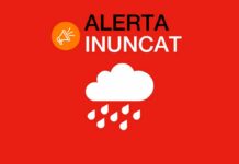 Activat l’INUNCAT per la previsió de xàfecs INUNCAT activat per la previsió de xàfecs
