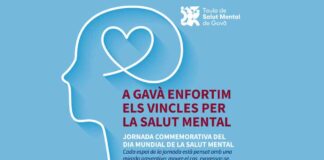 Gavà commemorarà el Dia de la Salut Mental Gavà amb el Dia de la Salut Mental 2026