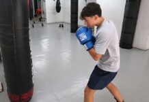 El boxejador gavanenc Abel Uclés, al Campionat d’Espanya