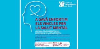 Jornada a Gavà per commemorar el Dia de la Salut Mental