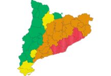 Alerta vermella per pluges torrencials
