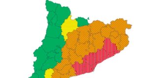 Alerta vermella per pluges torrencials