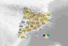 Es manté l’alerta de pluges fins dimarts al matí Es manté l'alerta de pluges intenses